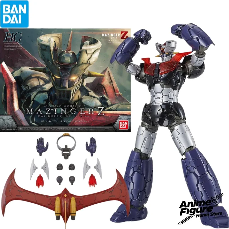 

100%Original in Stock Bandai HG Mazinger Z Infinity Anime Character Assemble Toy Model Desktop Ornaments Collection Gifts