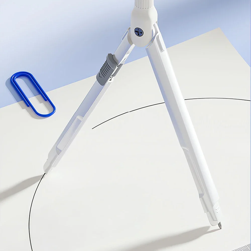 M&G 8 Pcs Pencil Compass Ruler Set Drawing Tools for Elementary School Junior High School Students Exam