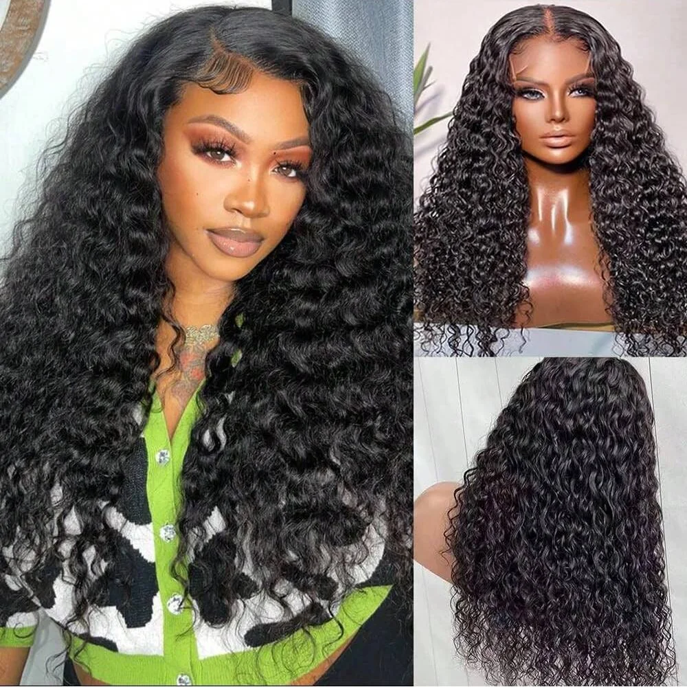 Deep Wave Lace Front Wigs 28 Inch Human Hair 13x4 Deep Wave Lace Front Wigs Human Hair Wigs For Women 200 Density