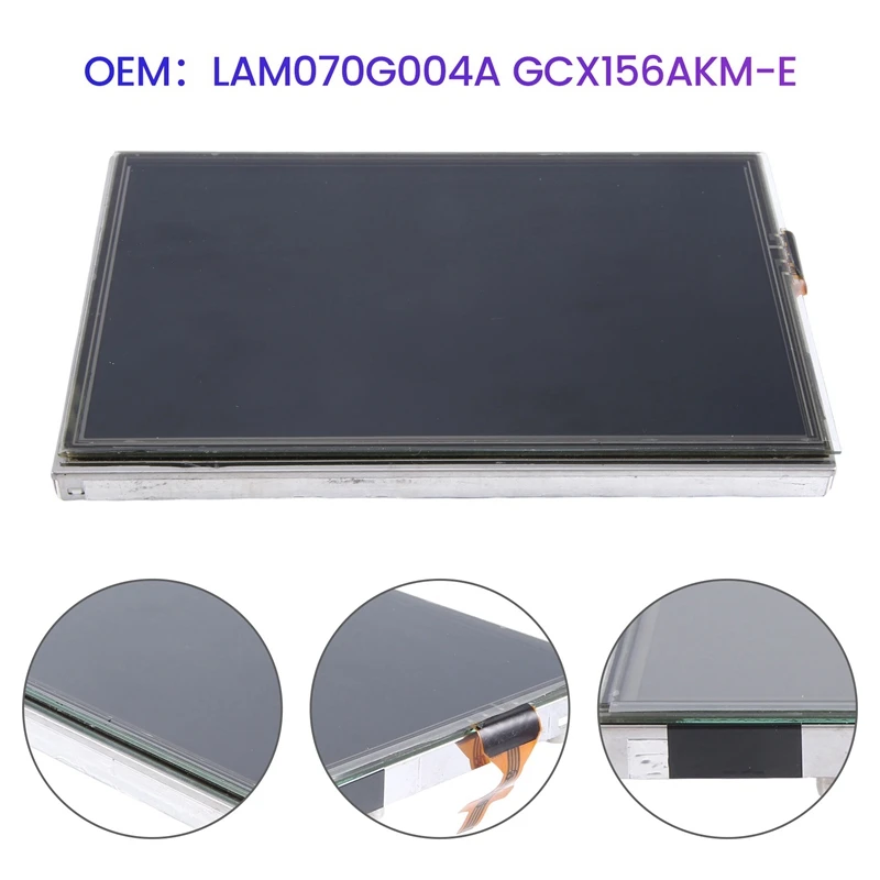 

7 Inch LCD Display LCD Display With Touch Screen LAM070G004A GCX156AKM-E For Peugeot 208 Citroen DS4 2016