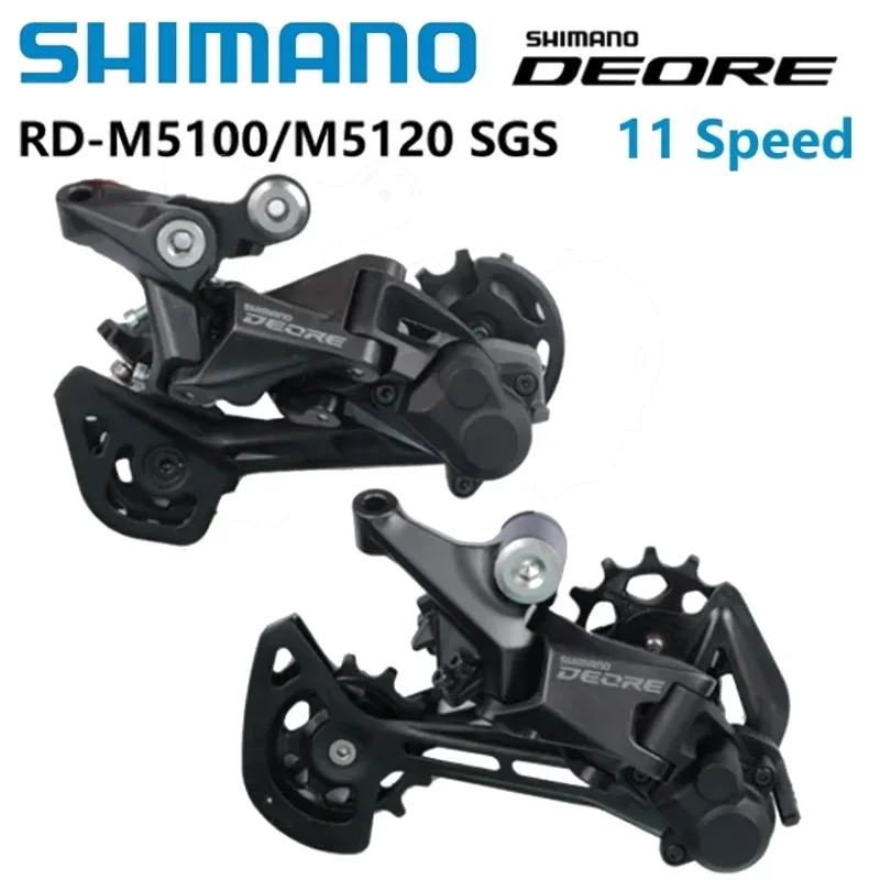 Shimano DEORE M5100 M5120 Rear Derailleur SGS 11 Speed Bike Bicycle Rear Derailleur For Mountain Bike 11V MTB Bicycle Part