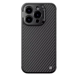 NILLKIN Magnet Aramid Carbon Camera Protector i Phone Case Cover On For iphone 16 15 Pro Max 16Pro 15Pro i14 i15 Magsafe Macsafe