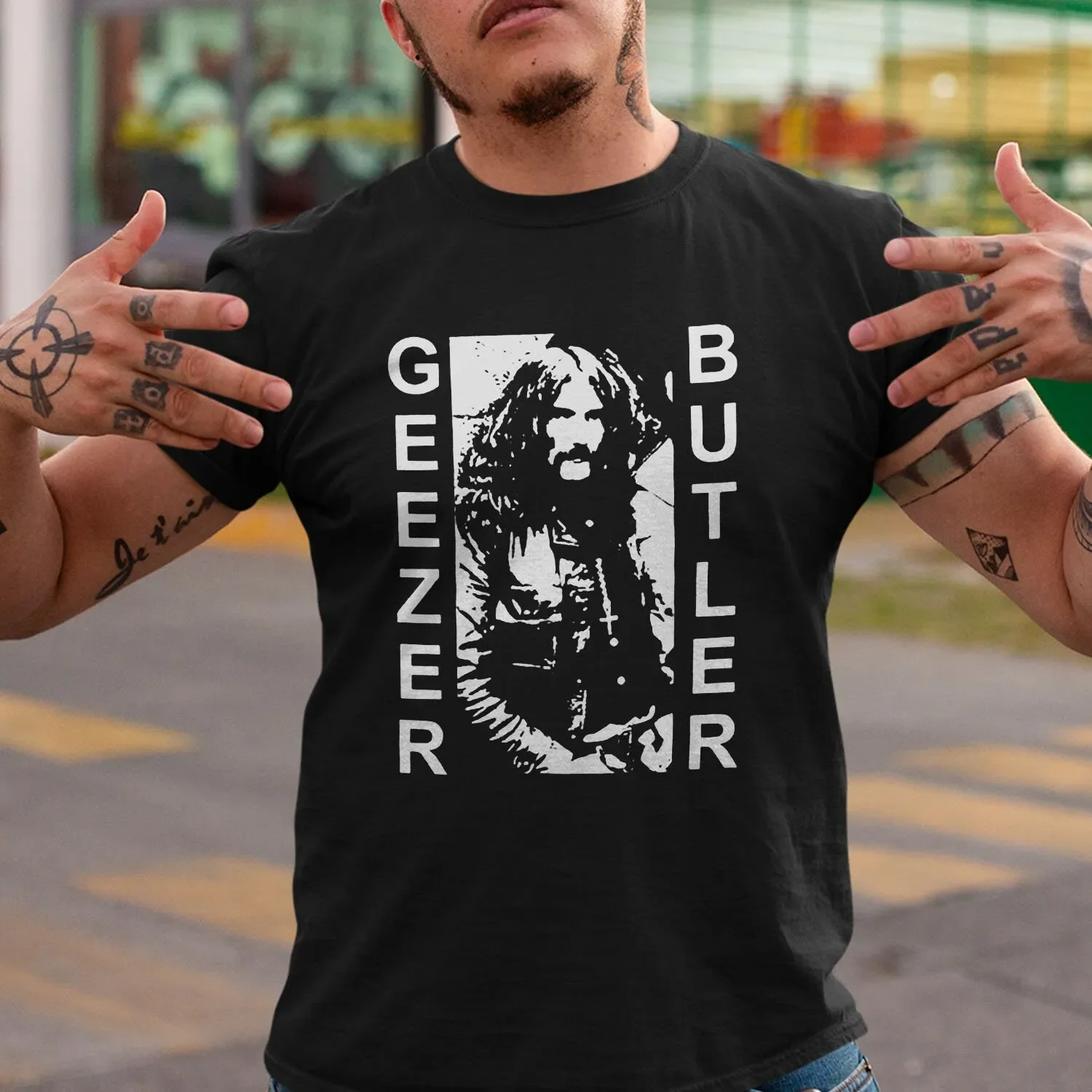 Geezer Butler Plastic Planet Legend Lovely Unisex T-shirt