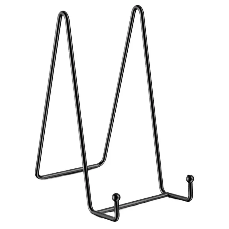 

Book Display Stand Metal Frame Easel Display Stand Picture Frame Holder Black Iron Easels Display Stand Home Decoration Table