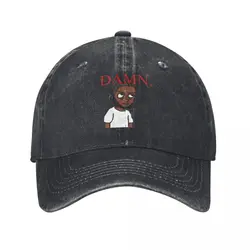 Kendrick Lamar Singer Baseball Cap DAMN Cartoon Casual Unisex Men Hip Hop Dad Hats Sunshade Outdoor Sun Baseball Caps Present