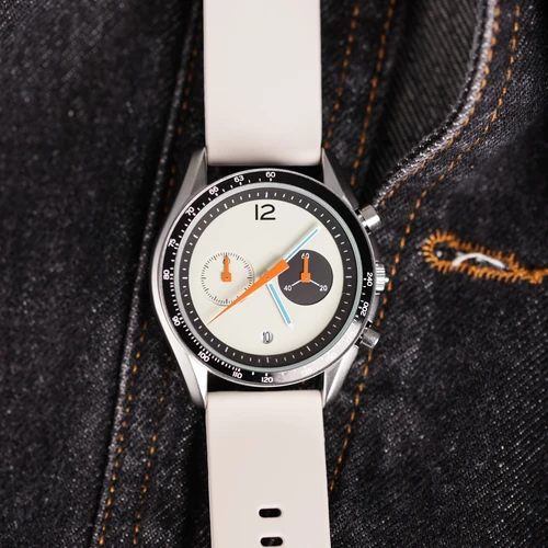 Imagen 2 del producto Reloj deportivo multifuncional CILOA para hombre, esfera grande de alta calidad, regalo de lujo, correa redonda de silicona, reloj de cuarzo resistente al agua