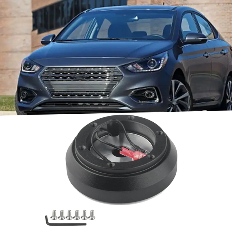 

Автомобильный адаптер рулевого колеса 160H с короткой ступицей для Hyundai Accent Genesis Mazda RX-8 Kia Rio, адаптер базового рулевого колеса