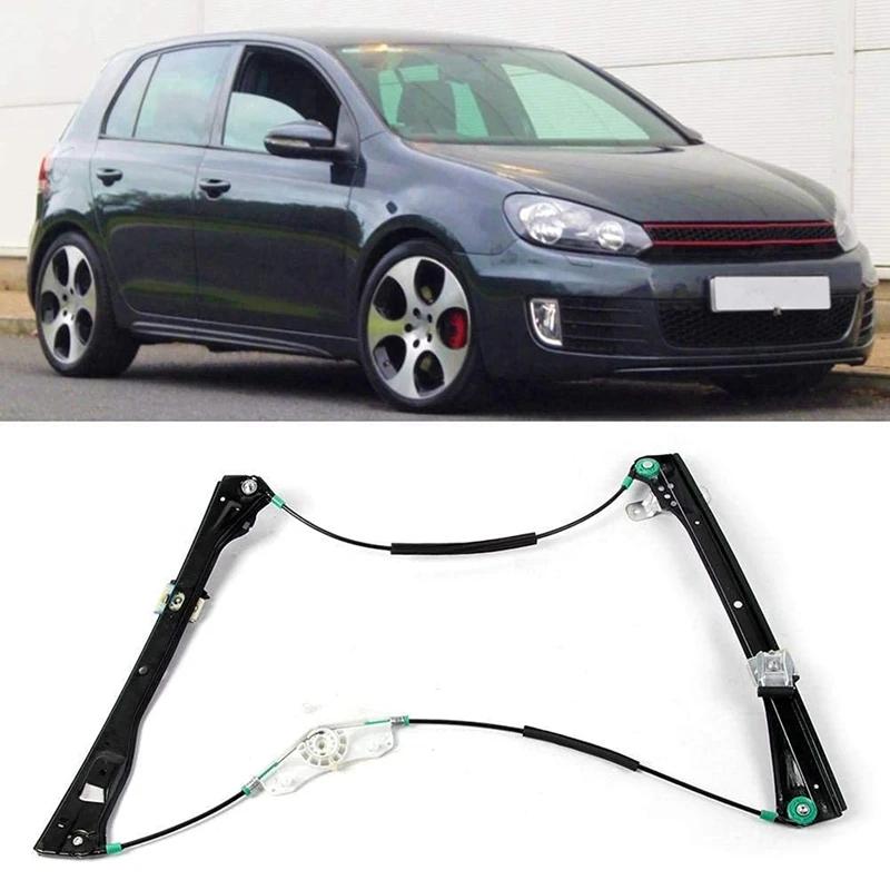 

For -VW GOLF MK5 V JETTA MK3 2003-2009 4/5 Doors Front Right Driver Window Regulator 1K4837462