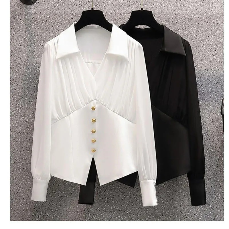 

Spring And Summer New Plus-Size Women's Dress Fat Sister Was Designed With A Slim Temperament And Fashionable Shirt Jacket