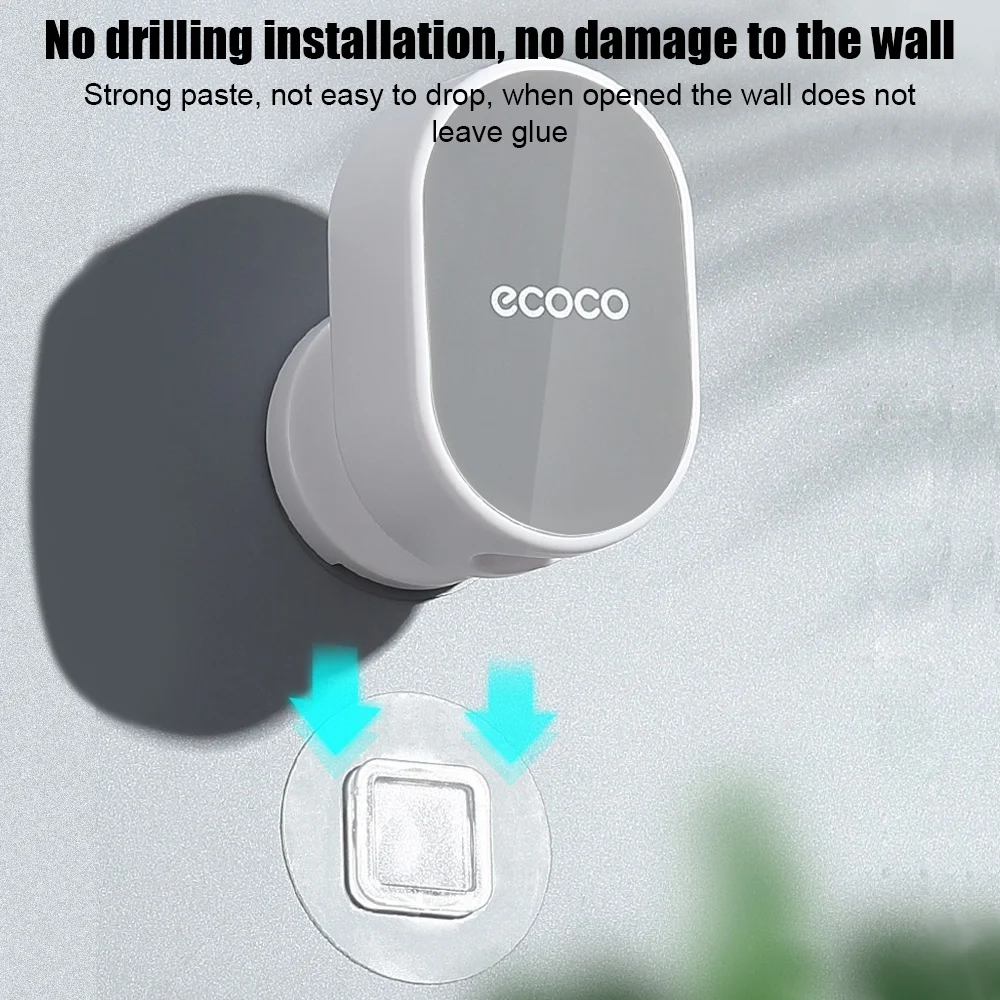 Soporte de ducha Universal para montaje en pared, accesorio ajustable de 360 °, sin Taladro