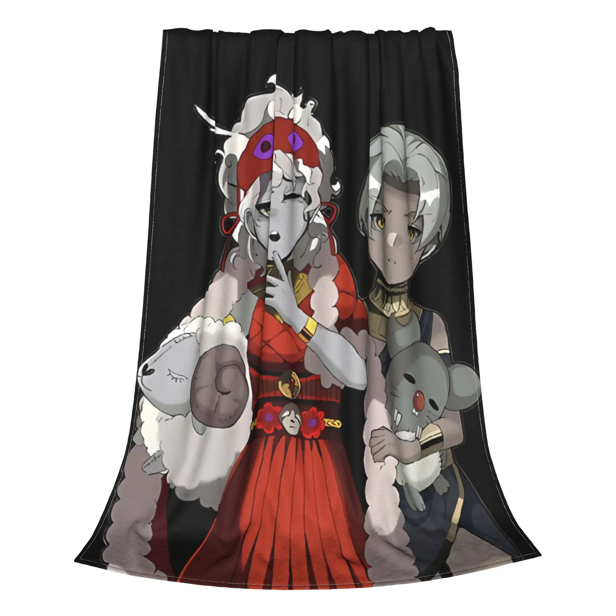 1PC Winter Myth Figures Hades Home Room Decorations Winter Blankets For Adults Bedding Home Interior Sofa Knee
