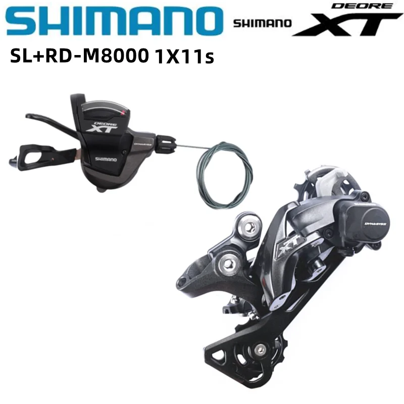 SHIMANO-palanca de cambios DEORE M5100 XT M8000 SLX M7000 11S, desviador trasero, Mini grupo, desviador de transmisión para bicicleta de montaña