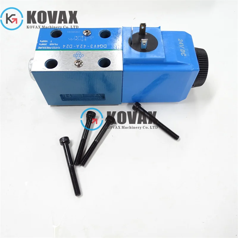 KOVAX Solenoid valve 11003548 suitable for wheel loaders L120 L120C L120D L150C L150D L160 L180 L180C L180D L220D L30 L330C