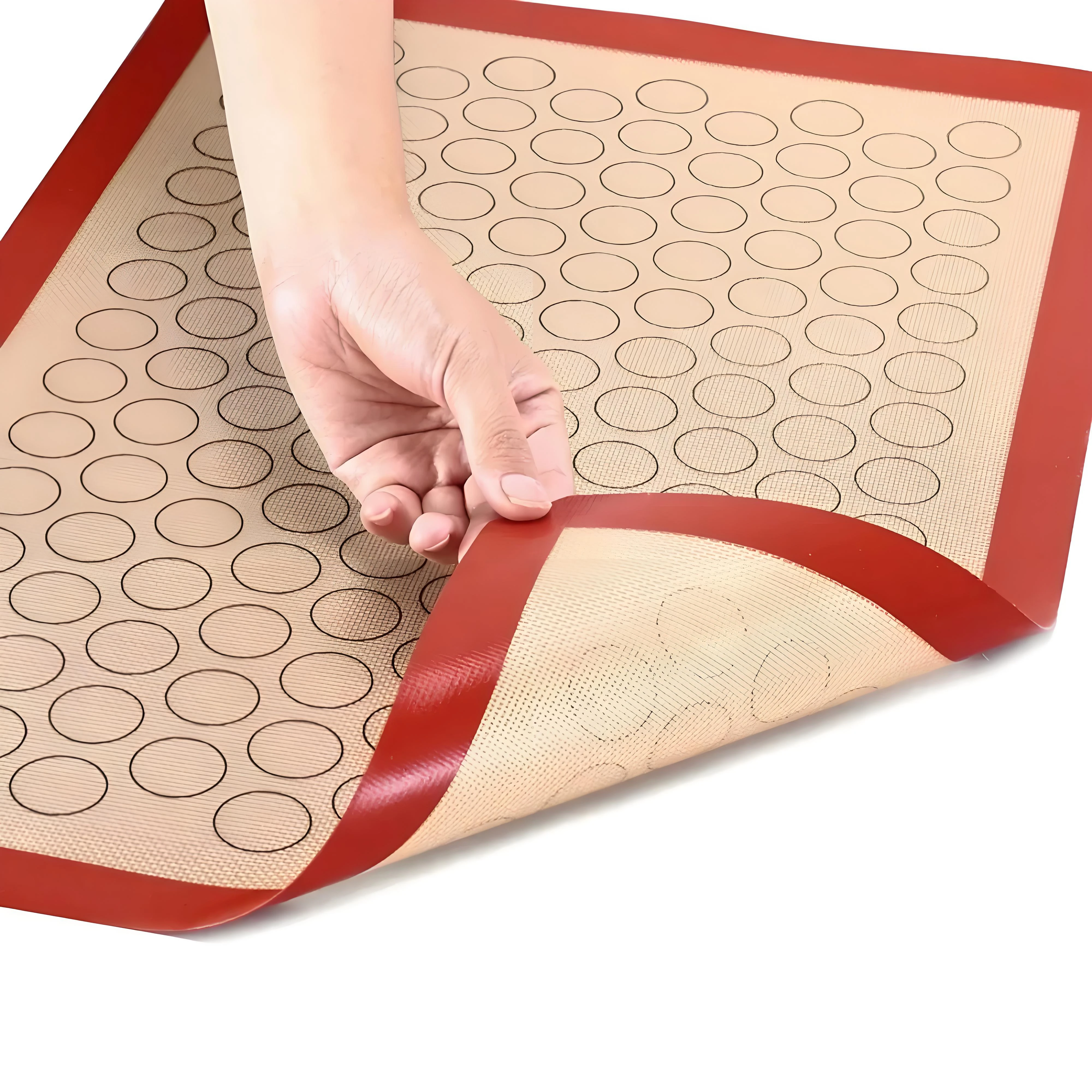 Macaron Silicone Baking Non Stick Mat Cookie Pad Rolling Dough Mats Baking Gadget for Oven Sheet Cake Bakeware Kitchen Tools