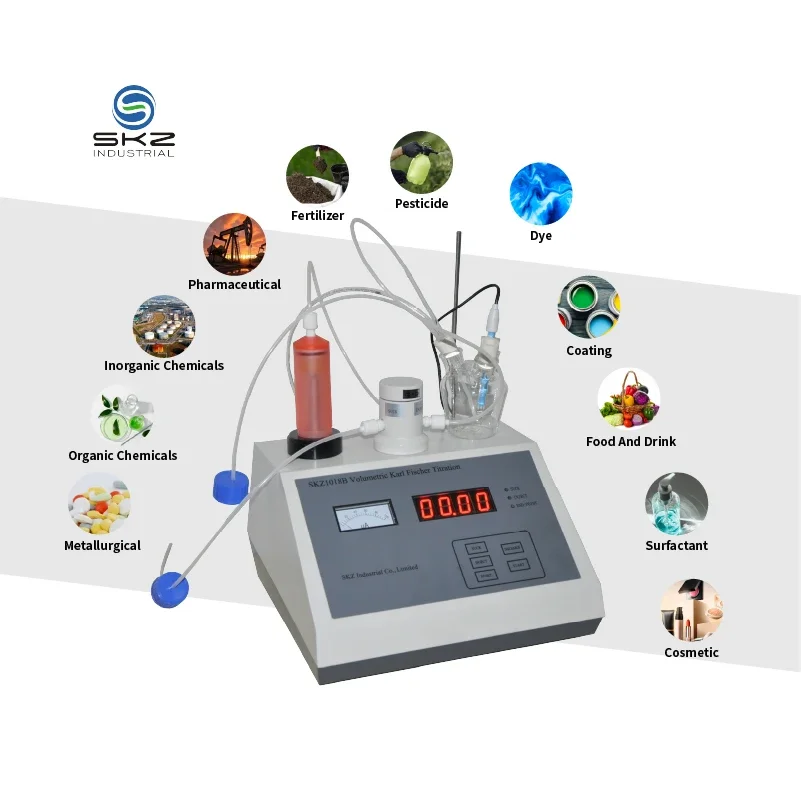 Digital Oil Moisture Analyzer/Karl Fischer coulometric titration tester