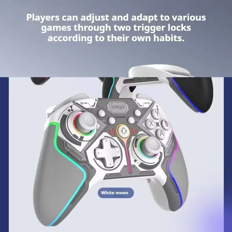 Gamepads para jogos compatíveis com Android Ios, PC, TV, Switch, Ps3, Ps4 Controlador Bluetooth programável Gamepad sem fio