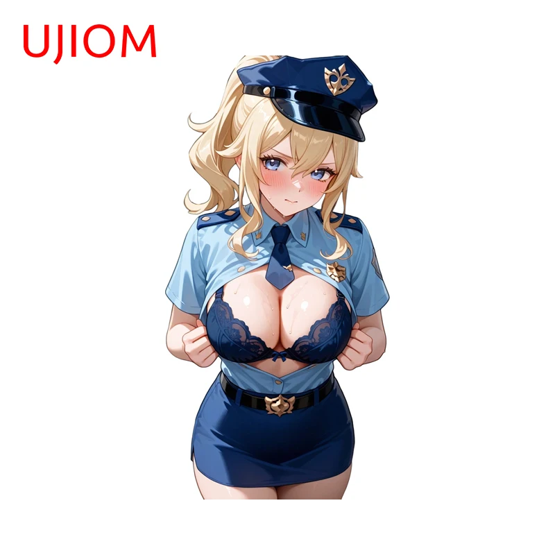 UJIOM مثير عارية الثدي Minisuka الشرطة Alexia Midgar الجدار ملصق فتاة جميلة الكتابة على الجدران ملصقات شخصية باردة غرفة ديكور #6