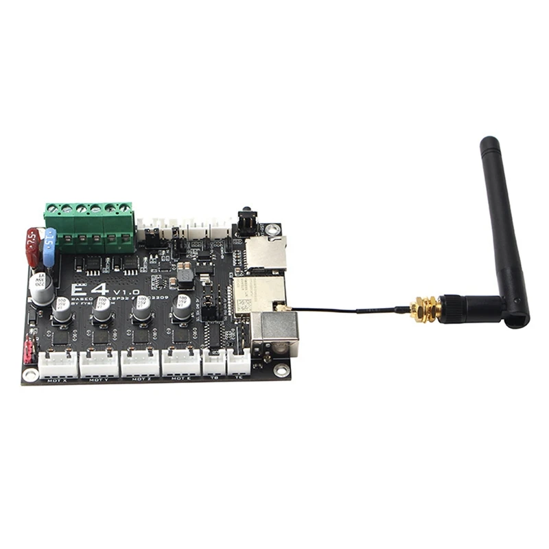 E4 V1.0 ESP32 Motherboard Control Board 3D Printer Motherboard Accessories TMC2209 Drives With External Antenna