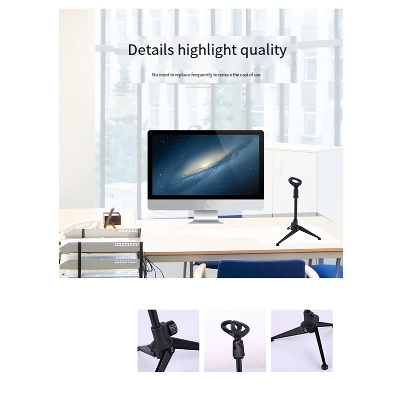 Microfoonstatief Desktopstandaard E300 Microfoonstatief Multifunctionele hefstandaard-Y18A