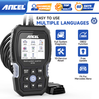 ANCEL BZ700 OBD2 Scanner for Mercedes-Benz/Sprinter/Smart Full-System Diagnostic Tool Car Code Reader with All Reset Service
