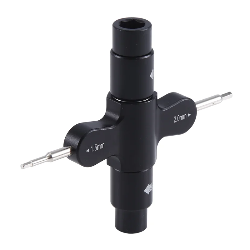 ABGG-2X llave de liberación súper rápida M5/M4/M3 llave 1,5 Mm/2,0 Mm destornillador hexagonal herramienta de apoyo de Motor de hélice de liberación rápida