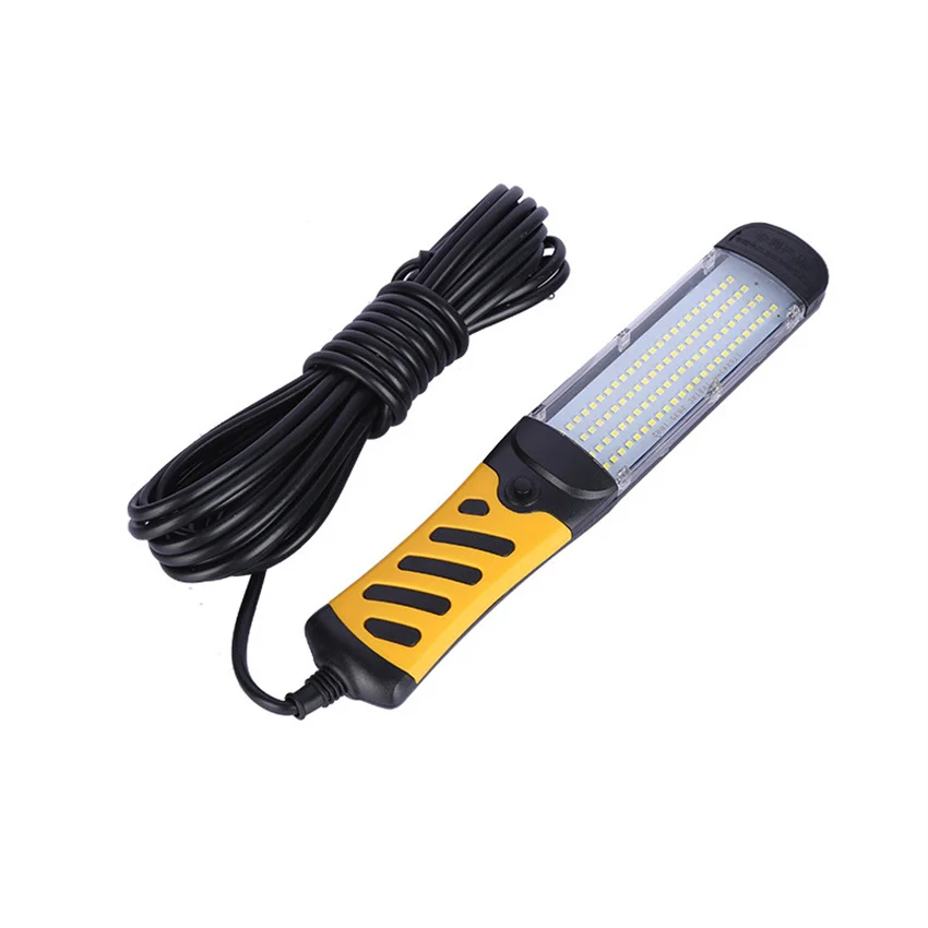 Portable LED Emergency Safety Work Light Wired Flashlight Hanging Magnetic Car Inspection Repair Handheld Work Lamp