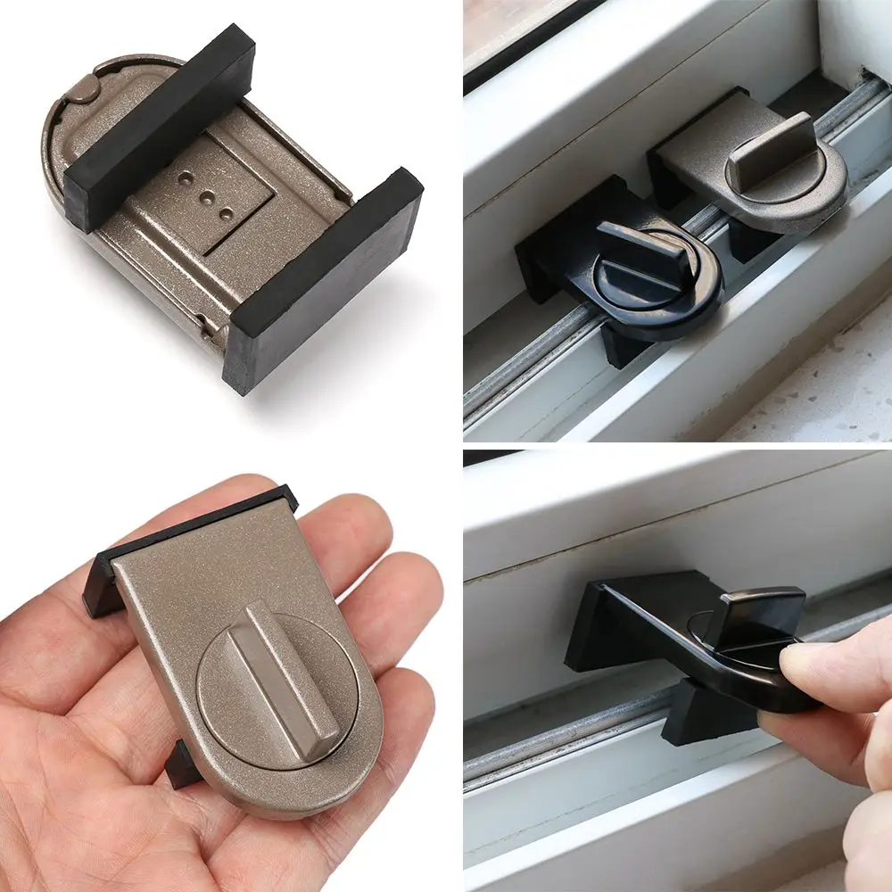 Installation Anti-pinch Sliding Window Childproof Adjustable Anti-theft Locks Child Security Latches Door Window Lock