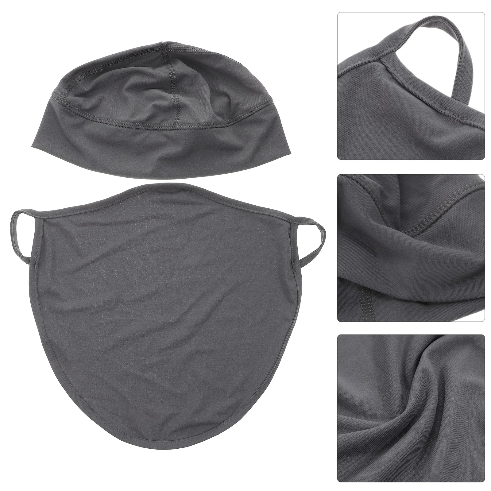 

Dust-proof and Sun Protection Mask Face Summer Sports Grey Outdoor Riding Headwear