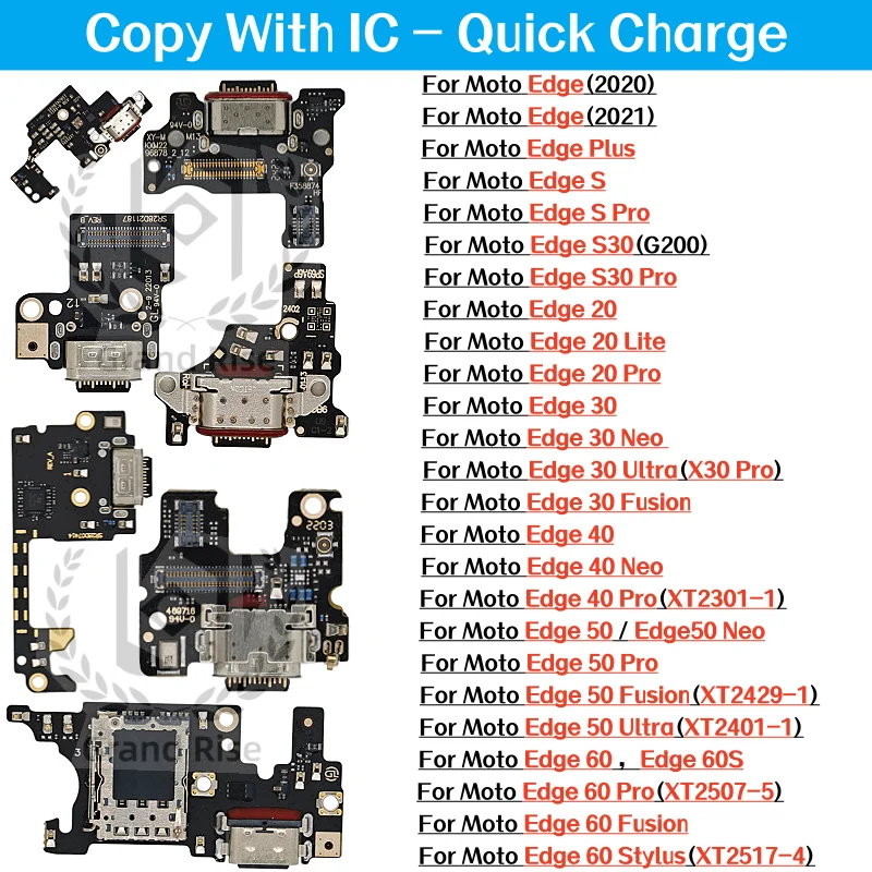 USB Charging Board Port Dock Flex Cable Connector For Motoro