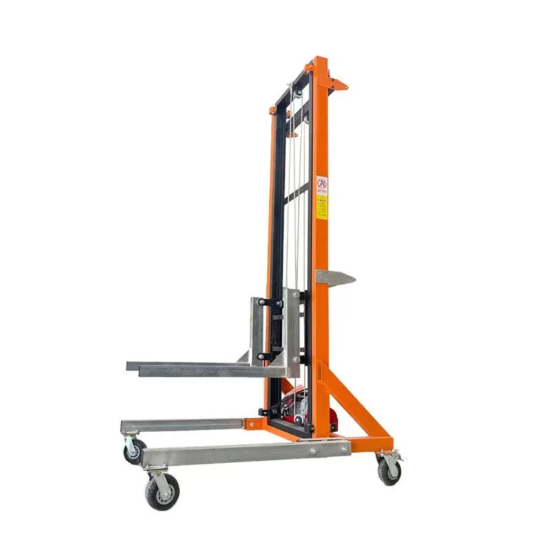 Heißer Elektrische Mini Hebebühnen Solar Panel Lift Kran Rollladen Tür Feuer Rohre Lift