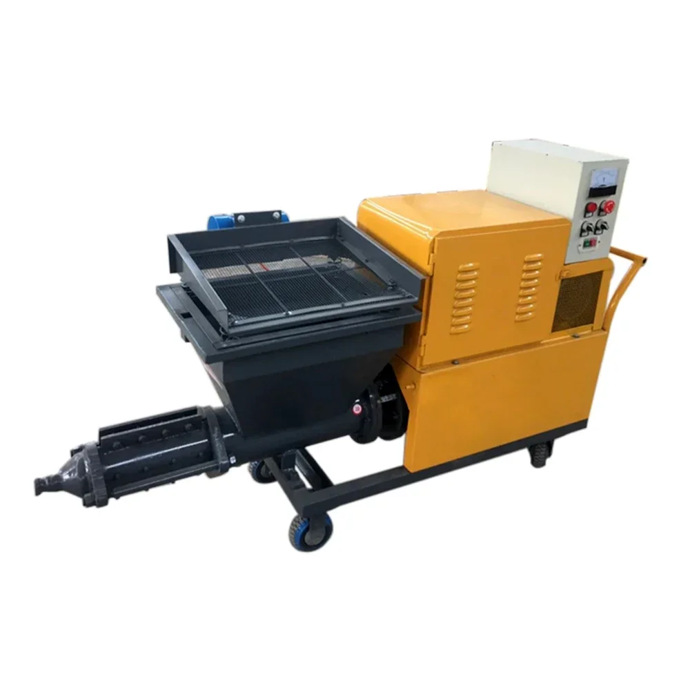 220v Airless spraying wall plastering rendering machine plastering station mortar spraying machine