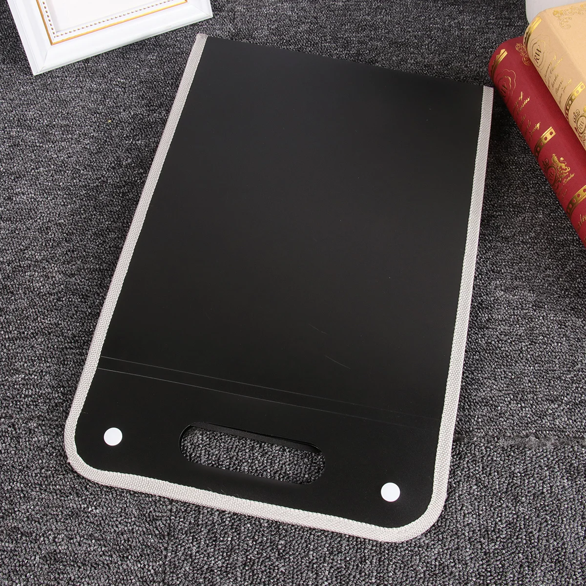 

1Pcs Vertical Accordion Organizer Black Plastic Bill Clips Colorful Retro Clips for Office Home Schedule