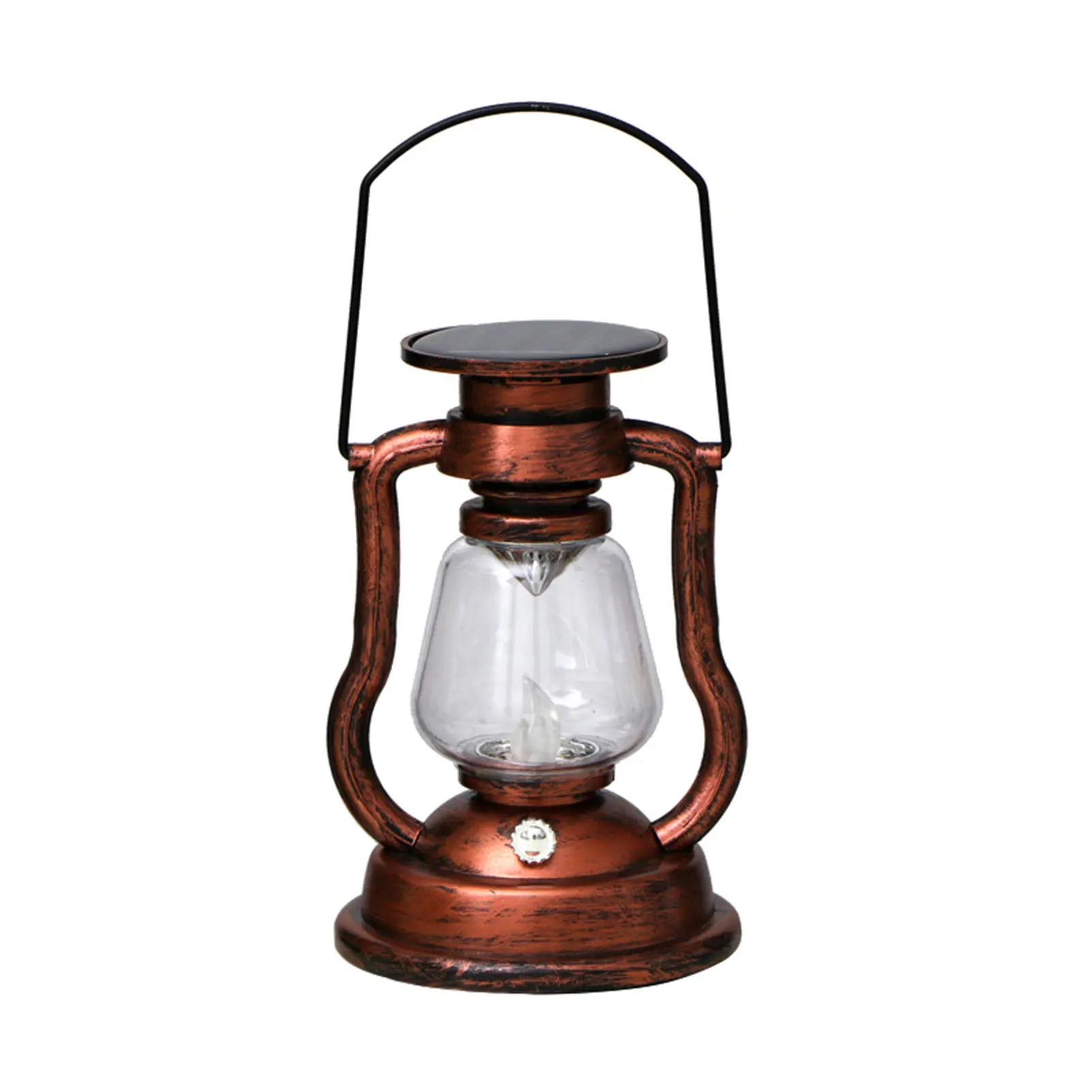 

Decorative Outdoor Kerosene Lamp Antique Waterproof Hanging Solar Light for Yard Backyard Lawn Patio