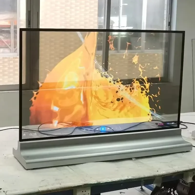 55 Inch OLED Screen Desktop Type LW550JUL-HMA1 Smart OLED TV Android Version 55 Inch Transparent OLED Screen Display