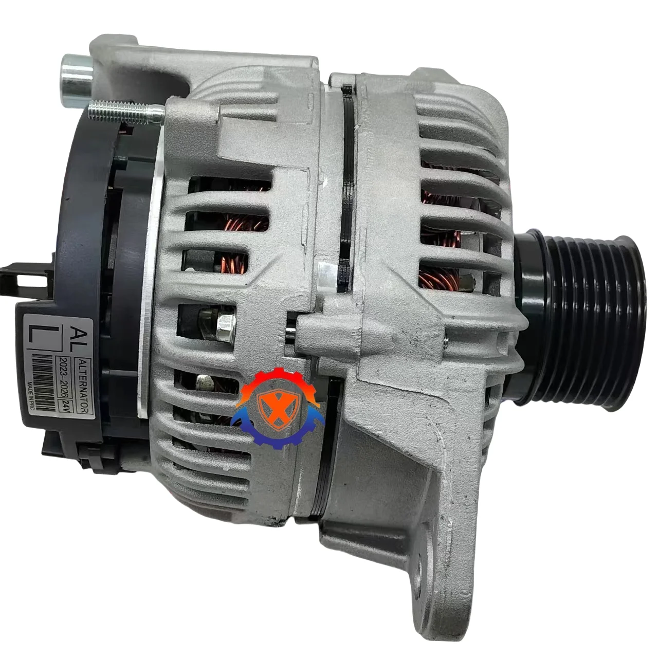 

Excavator SH200A2 JS200 Engine Alternator 1-81200-249-3 1812002493 714/36100 For 6BG1T 6BG1 Engine