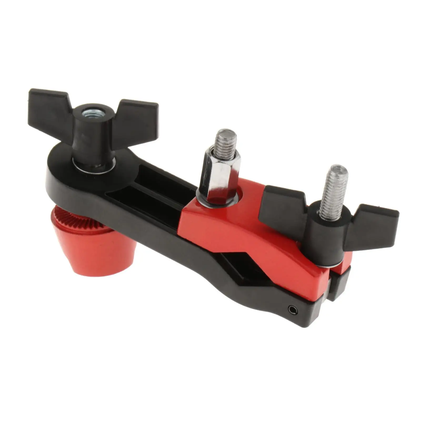 Drum Cymbal Arm Bracket Drum Multi Clamp V to Eyebolt MEGA Clamps Percussion Practice Drum Set Clamp Drum Connecting Clip