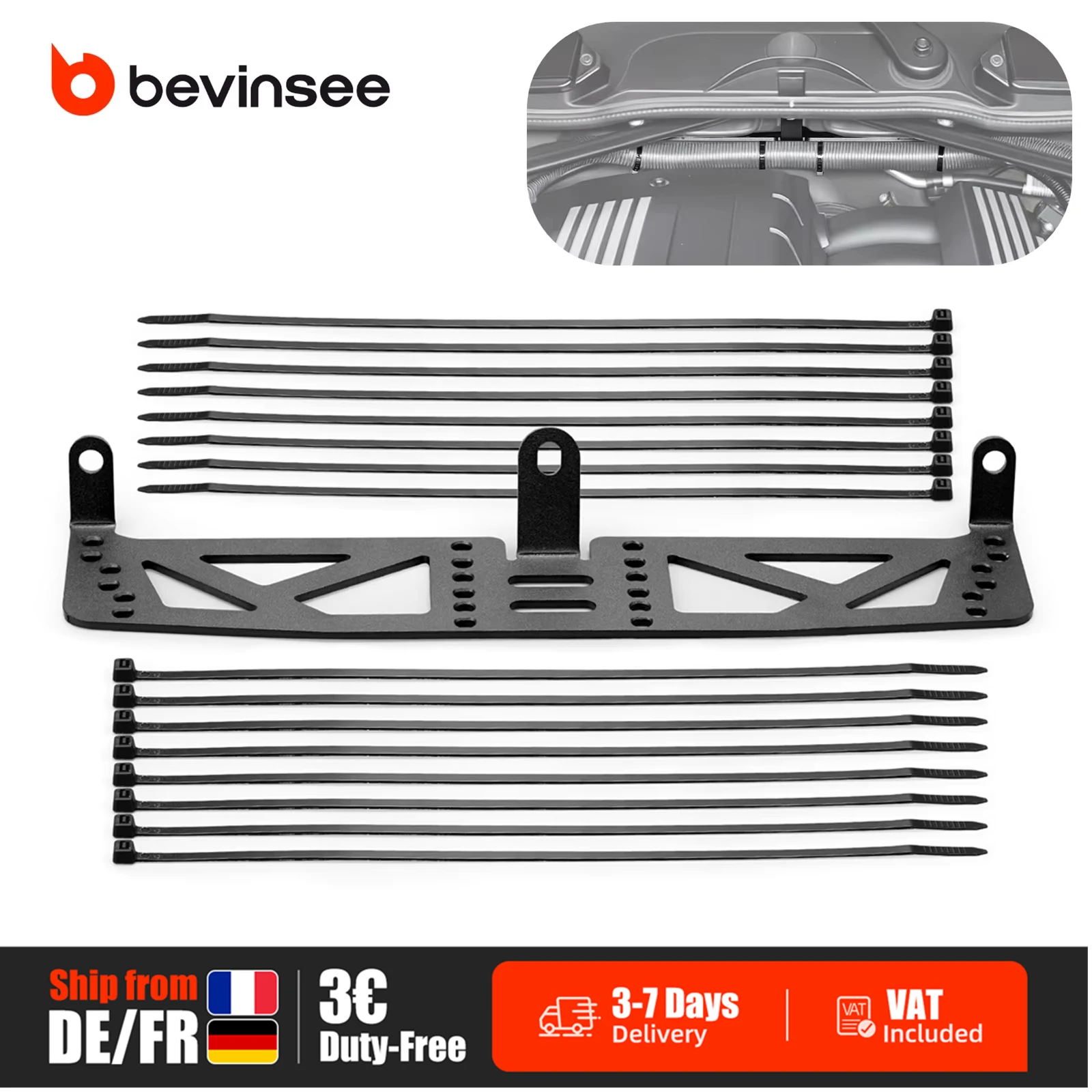 (EU-Lager) Stahlhalterung für BMW E90 E92 E87 E91 E93 E88 E82 E81 2005-2013