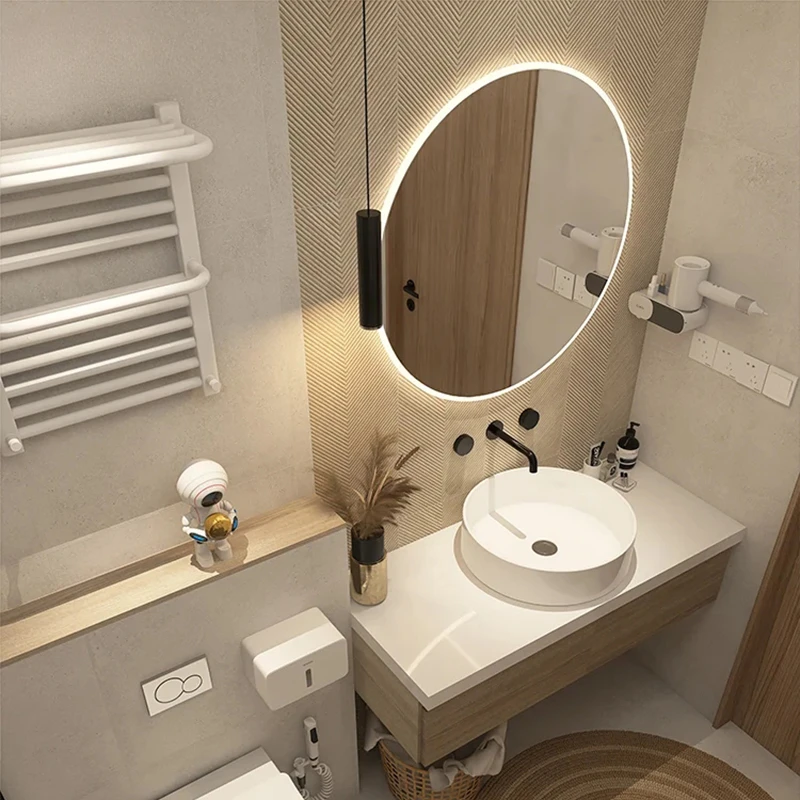 INS Fengyan Board Bathroom Cabinet Japanese minimalist washstand, basin, bathroom, customized combination of hand washing