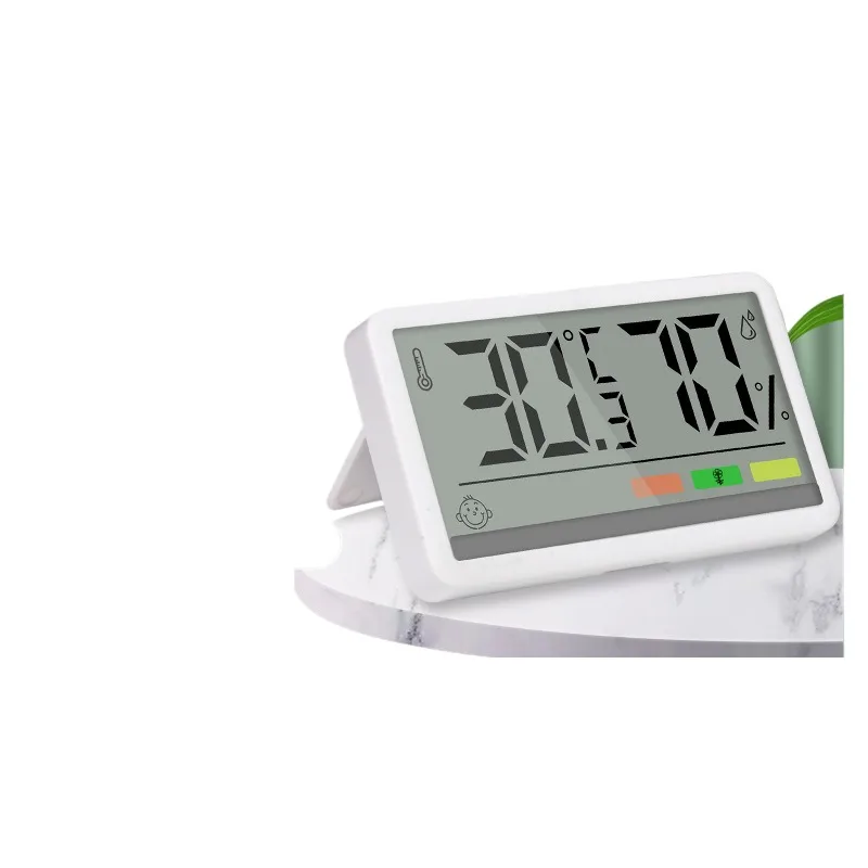 High Precision Digital Hygrometer Thermometer with Large LCD Display Indoor Temperature and Humidity Monitor for Home Desk or