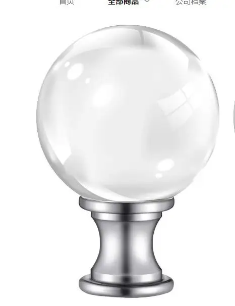 

Clear Lamp Finial Replacement Decorative Head For Lighting Fixtures Transparent Glass Shade Replacement Screw On Base For Table