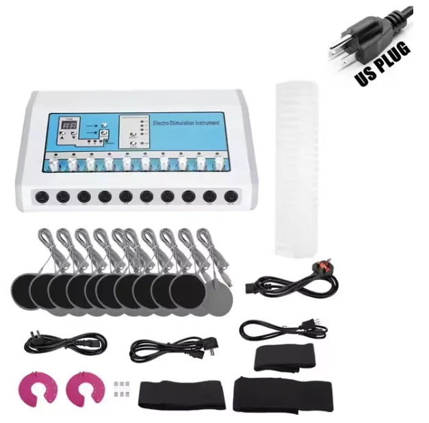 EMS spier stimulator, gewichtsverliesapparaat, elektrostimulatie apparaat, Russische golven EMS elektrische spier stimulator, massageapparaat S871