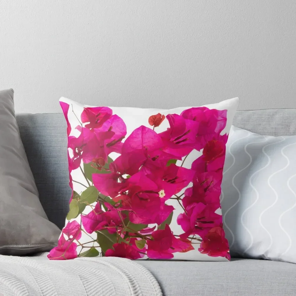 

Bougainvillea Flower Throw Pillow christmas decorations for home 2025 Cushions Cover anime girl pillow