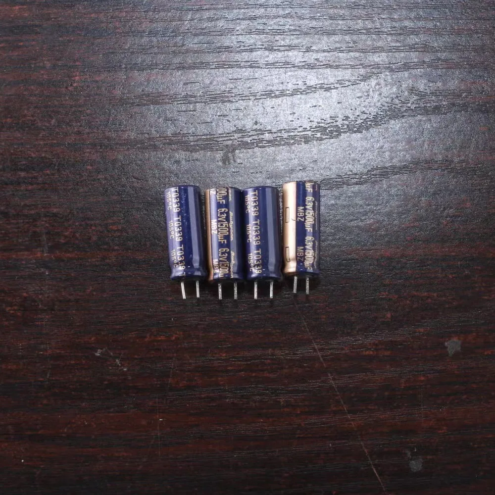 

5pcs RUBYCON MBZ 1500mfd 6.3V 1500UF 8*20mm electrolytic Capacitor