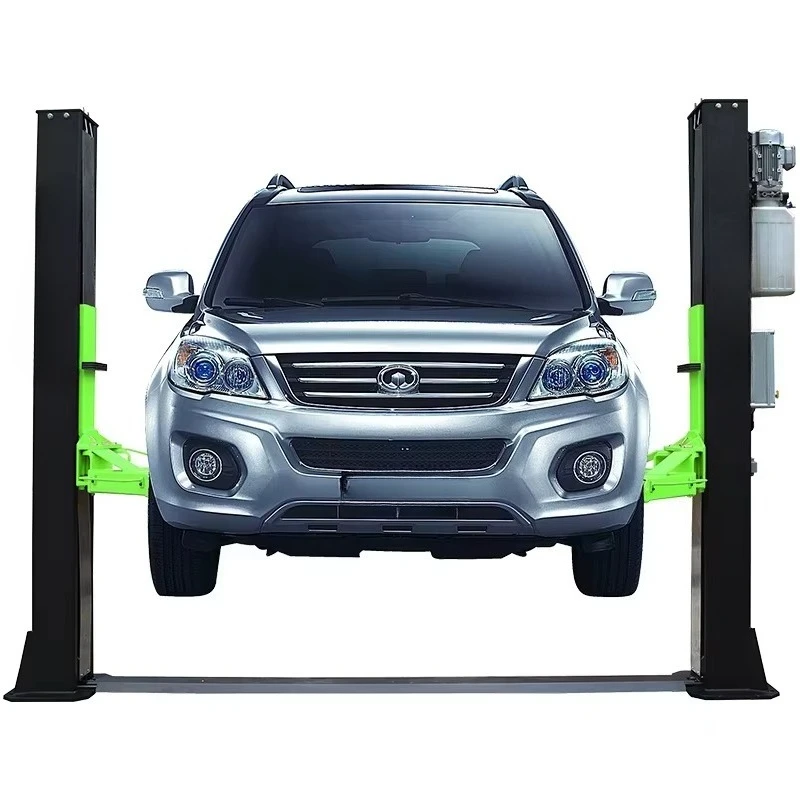 5500KG Electro Hydraulic Two Post Car Lift 380V Heavy Duty Garage Lifting Equipment with 3KW Motor for Vehicle Repair Workshop