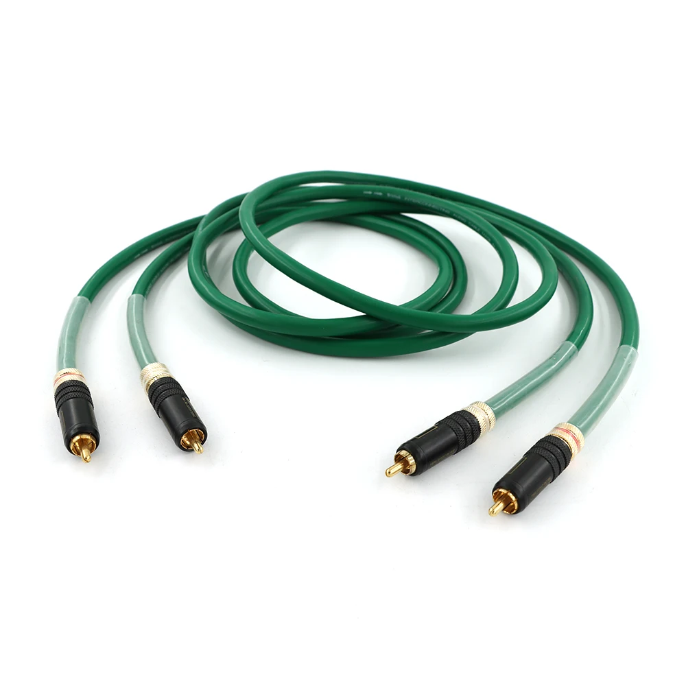 MCINTOSH 2328 99.998% Pure Copper HiFi Audio cable RCA interconnect cable Audiophile WBT 0144 RCA TO RCA Audio Cable