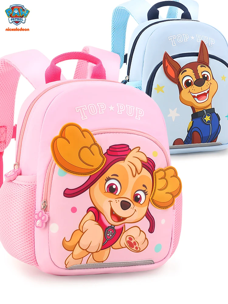 Original Paw Patrol Chase Skye Cartoon Bag Children backpack Boys Girls pat patrouille Doll birthday Christmas Gift Anime Toy