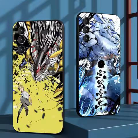 Pop cool digimon japan anime Phone Case For Samsung Galaxy S25 S24 S23 S22 S21 S20 Plus Ultra Note20 Limited Soft Black