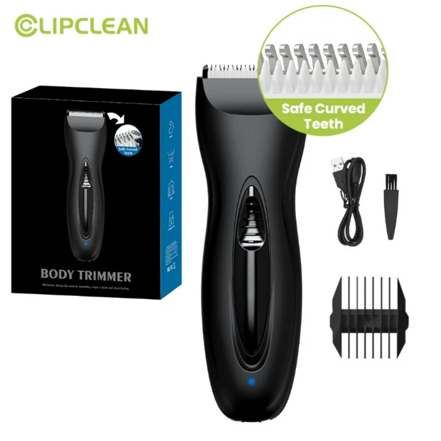 Manscape Body & Pubic Hair Trimmer for Men, Electric Groin Hair Trimmer