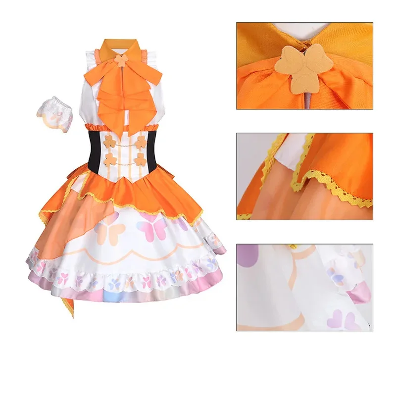 Project Sekai Minori Haruka Shizuku карнавальный костюм парик mikuu больше прыжка MMJ милые девушки песня платье Хэллоуин униформа для девочки