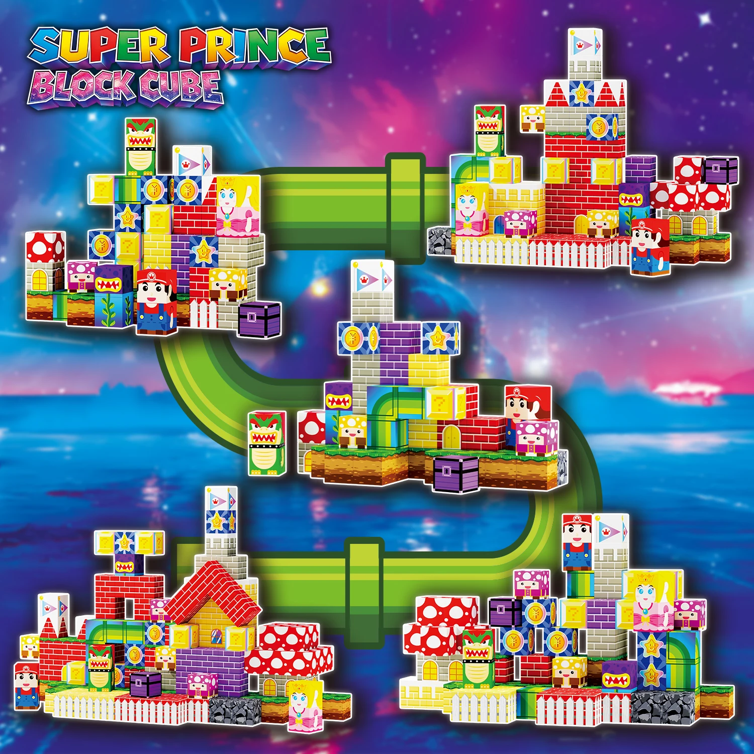 

New Super Adventure Magnetic Building Blocks